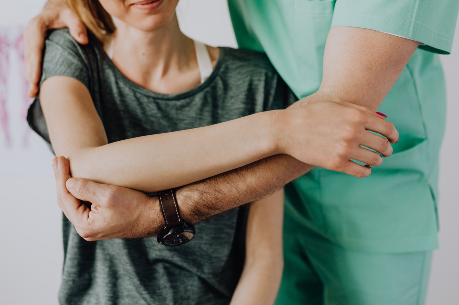 Séance d'ostéopathie : mobilisation douce des cervicales